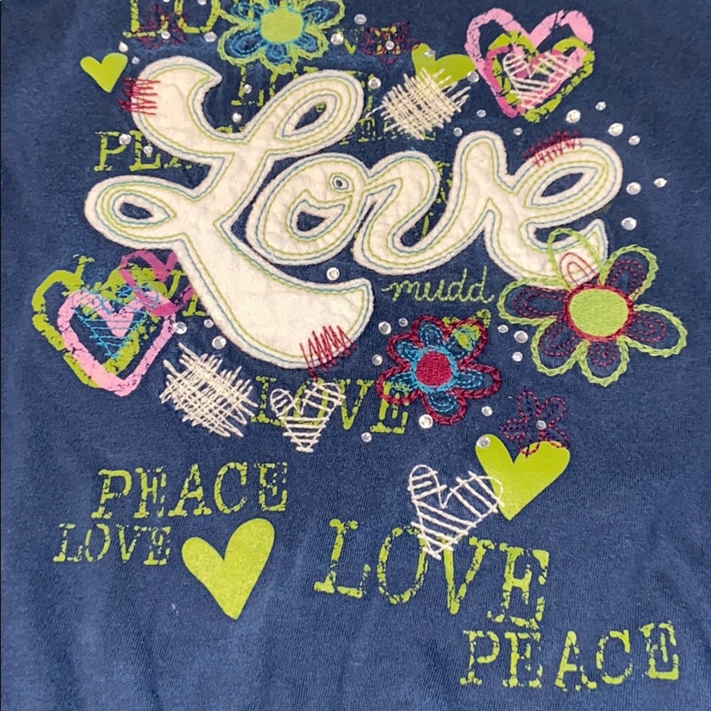 PEACE & LOVE L/S Top - Picture 3 of 5